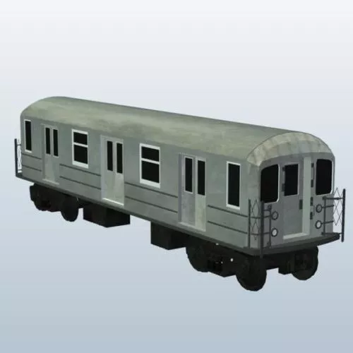 Low Poly Cartoon Sedan Car 3d model