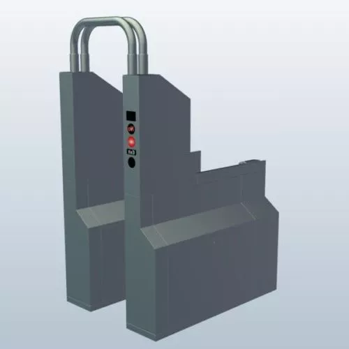 Old Sennheiser Microphone 3d model