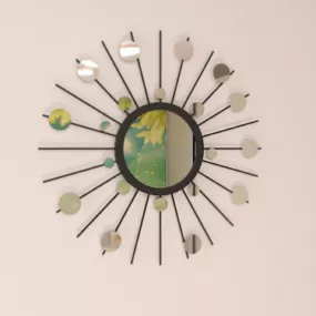 Sun Mirror Shaped 3d model