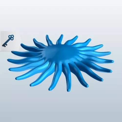 Sunflower Field Flower Plant 3d model