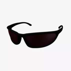 Sunglasses Black 3d model