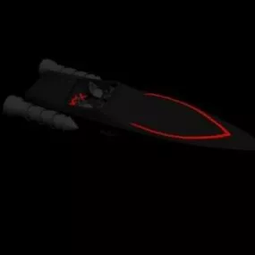 Super Speed Engine Boat 3d model