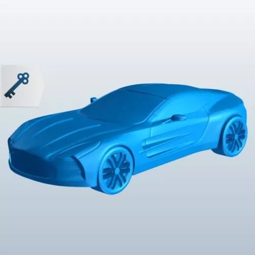 Supercar 3d model Supercar 3d model