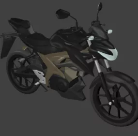 Suzuki Gsx-s Motorcycle 3d model