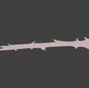 Battle Sword Sharp 3d model