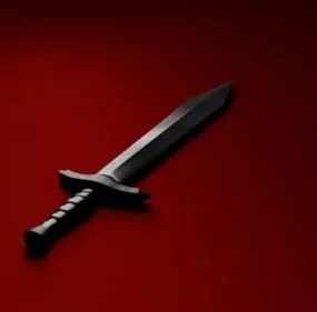 Short Sword V1 3d model