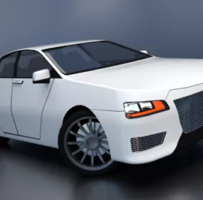 T-sm1 Car 3d model