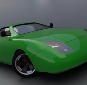 Ts Convertible Car 3d model