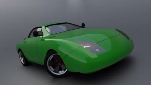 Ts Convertible Car 3d model Ts Convertible Car 3d model