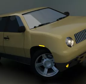 Tvm Electric Car 3d model