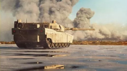 Futuristic Super Tank 3d model