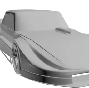 Car Ford Lowpoly Concept 3d model