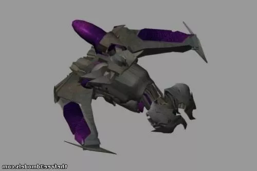 Spaceship Steampunk Sled 3d model