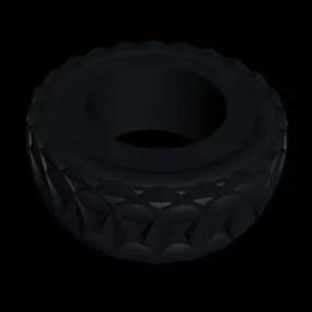 Truck Tractor Tire 3d model