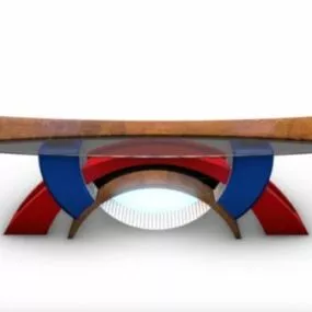 Tv Desk 3d model