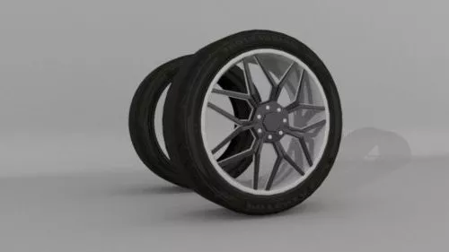 Sports Rim 3d model