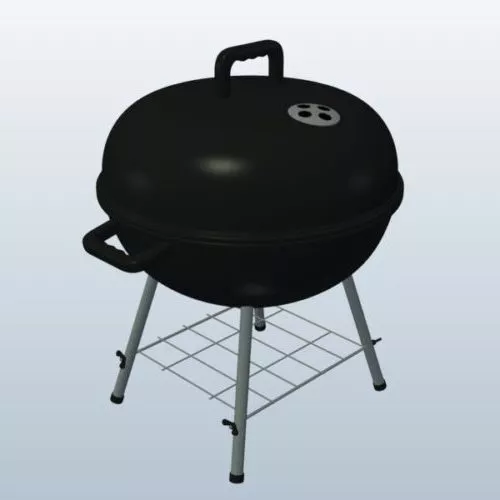 Outdoor Grill Bbq 3d model