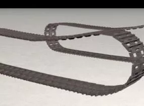 Tank Track 3d model