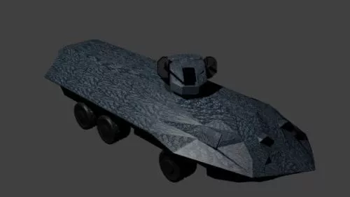 Ww2 Soviet Tank Bt7 3d model