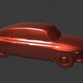 Lowpoly Tatra Limusine Car 3d model