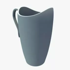 Plastic Teacup 3d model
