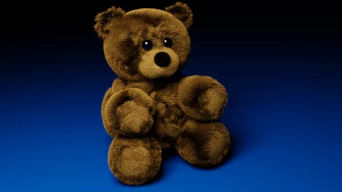 Mr Bean Teddy Bear 3d model Mr Bean Teddy Bear 3d model