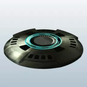 Teleportation Ufo 3d model