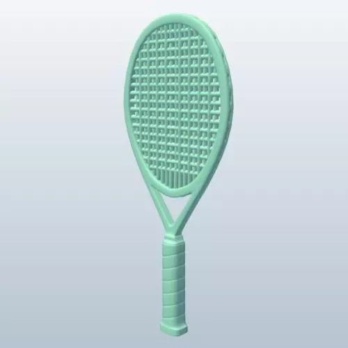 Tennis Racket Lowpoly 3d model Tennis Racket Lowpoly 3d model