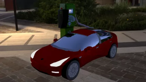 Tesla 3 Car 3d model Tesla 3 Car 3d model