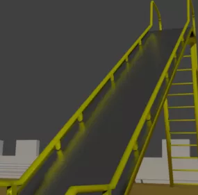 The Garden Slide 3d model