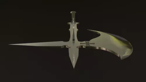 Classic Axe 3d model