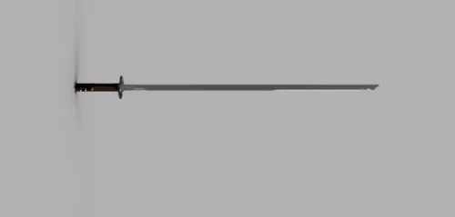 Two Handed Sword Classic Weapon 3d model