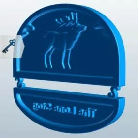 Sign Board 3d model