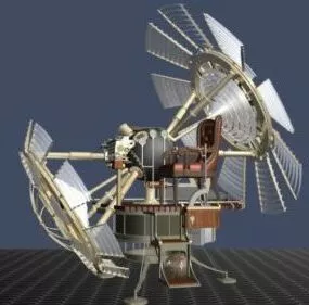 Time Machine Spaceship 3d model