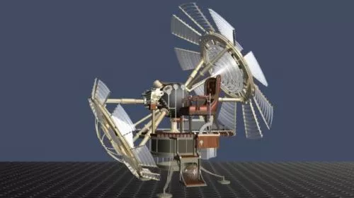 Circle Spaceship 3d model