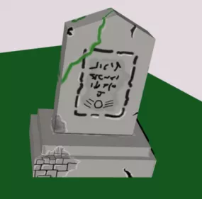 The Stone Grave 3d model