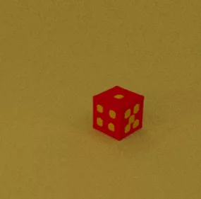 Throwing Dice 3d model