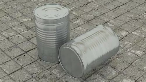 Plastic Watering Can 3d model