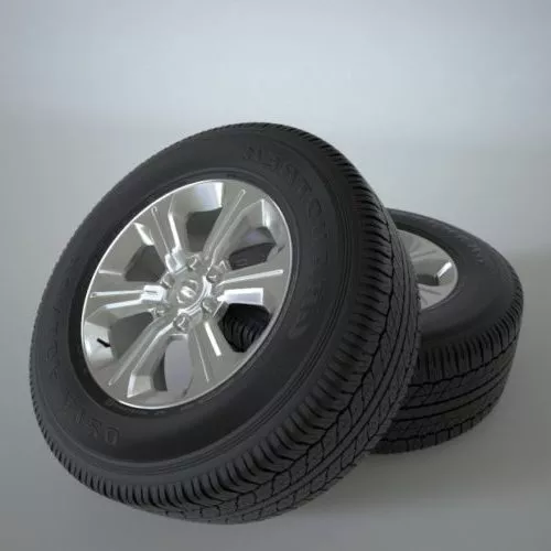 Truck Tire V1 3d model Truck Tire V1 3d model