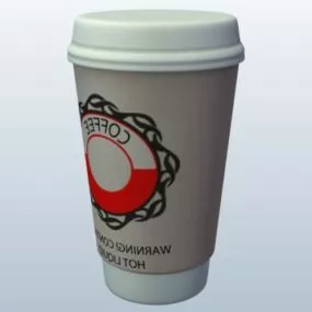 Coffee Cup To Go 3d model