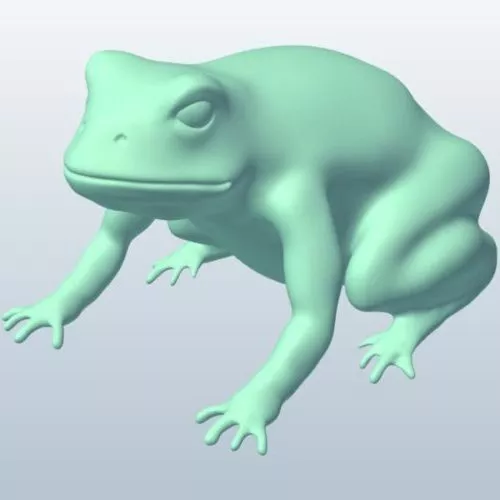 Toad Lowpoly 3d model Toad Lowpoly 3d model