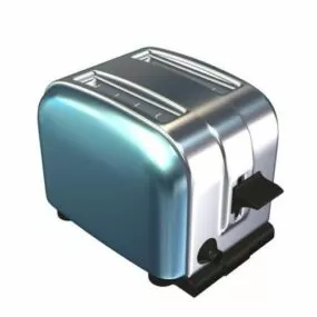 Steel Toaster 3d model