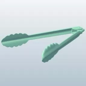 Tongs Spring Household 3d model