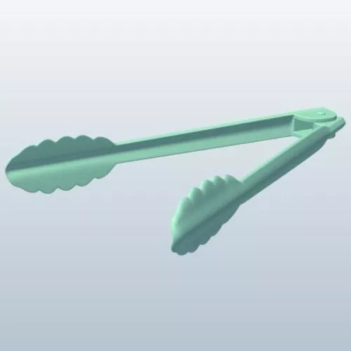 Tongs Spring Household 3d model Tongs Spring Household 3d model