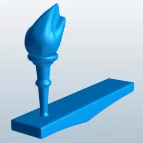 Olympic Torch Printable 3d model