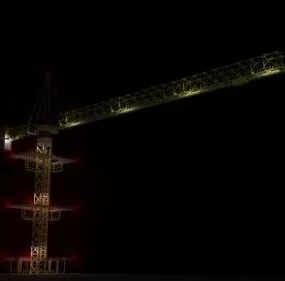 Construction Crane 3d model