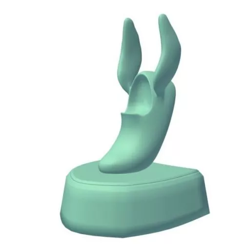 Magic Hat Pink Color 3d model