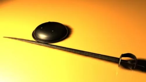 Armor Shield Gaming Style 3d model