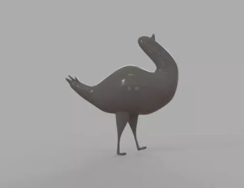 Cockatiel Bird 3d model