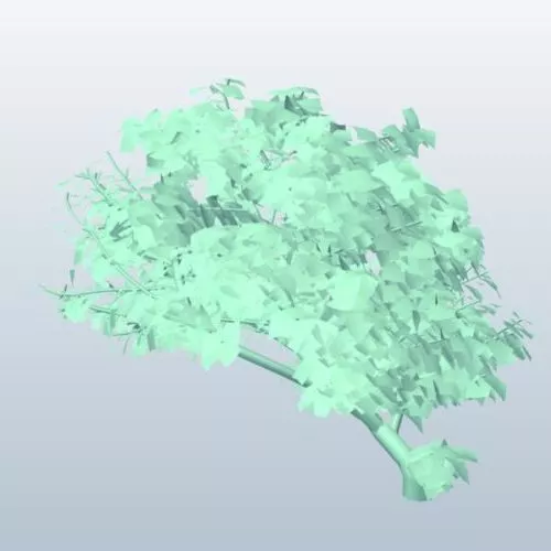 Tree Sketch Bushes 3d model Tree Sketch Bushes 3d model